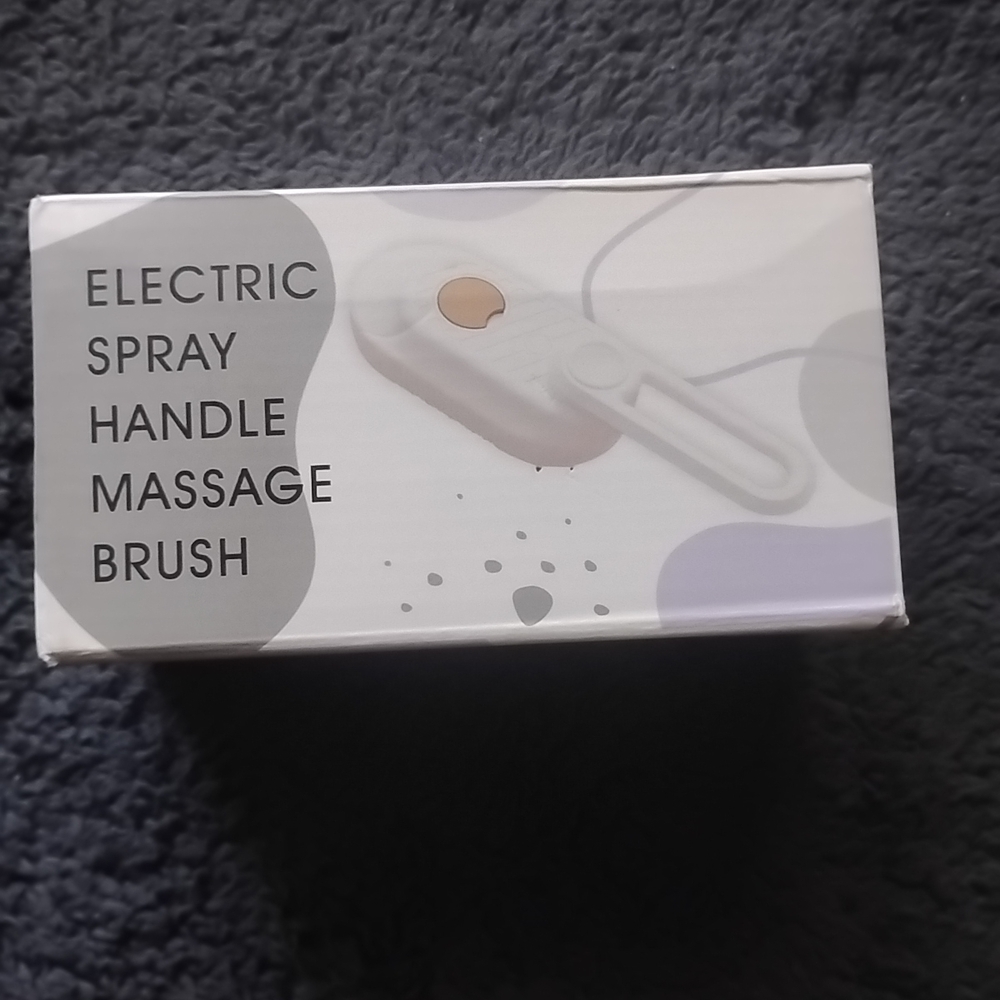 Electric Spray Handle Massage Brush